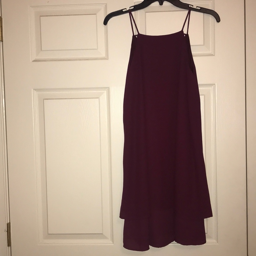 Maroon Party Dress